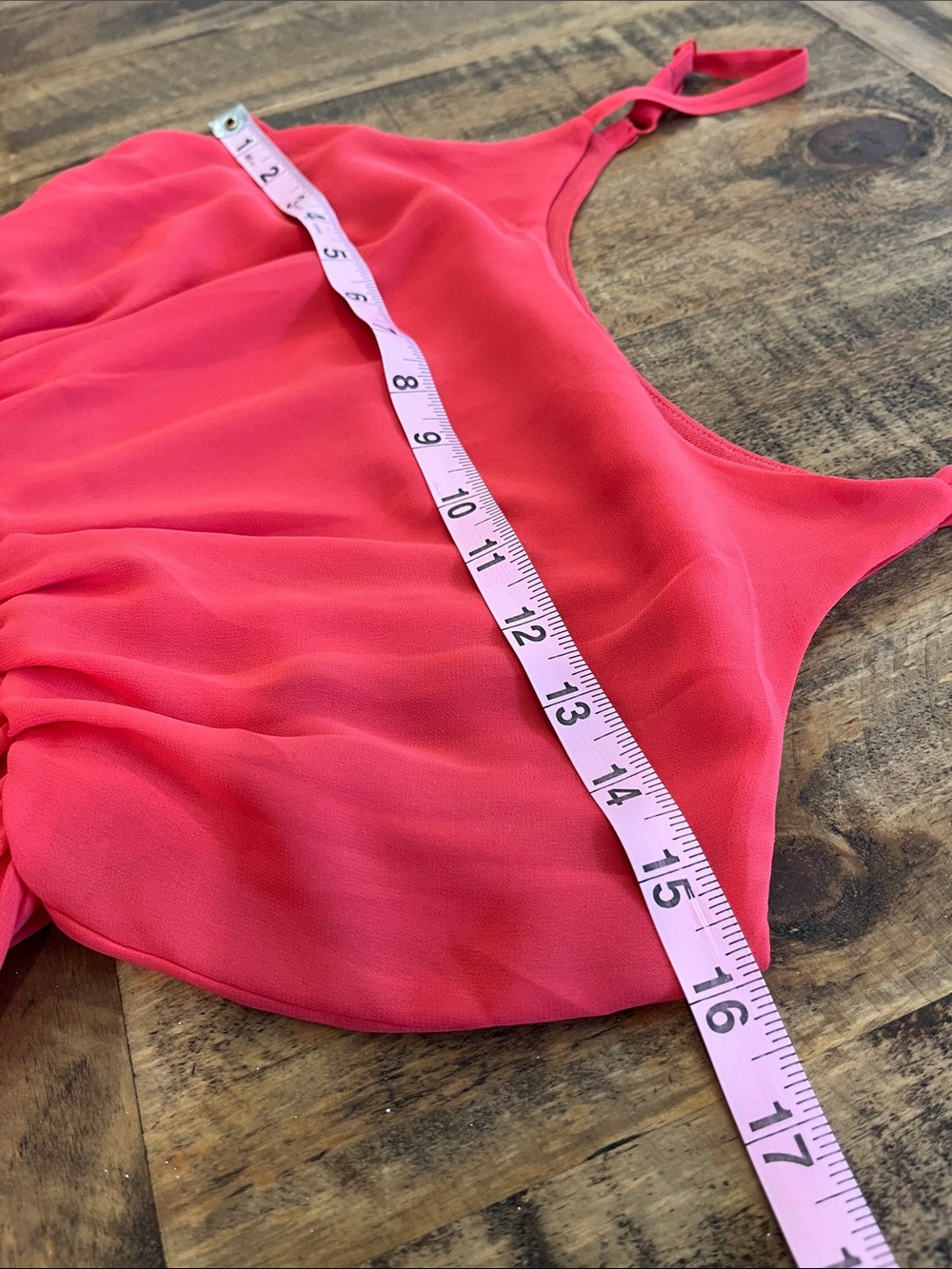 Lush Coral Pink Spaghetti-Strap Sundress - Picture 5 of 8